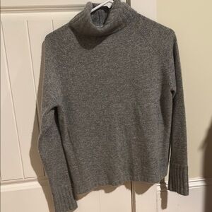 Cozy Gray Turtleneck Sweater